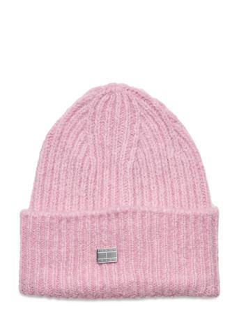 Tjw Item Beanie Accessories Headwear Beanies Lyserød Tommy Hilfiger