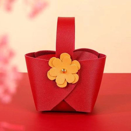 2 stk Godteriboks Håndveske Boks RØD Rød[XJ]