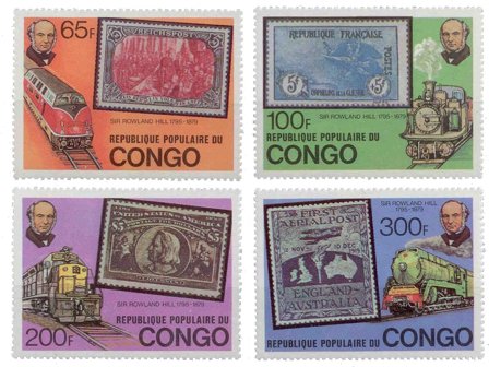 Congo - YT 544-47 - Postfrisk