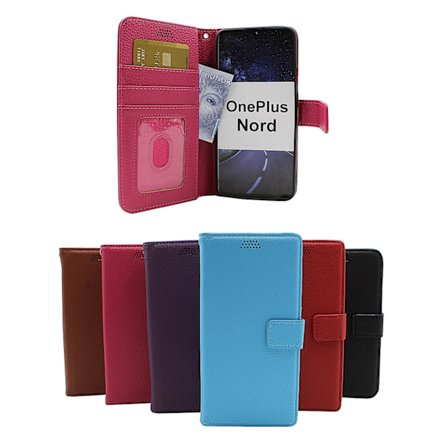 New Standcase Wallet OnePlus Nord (Svart)