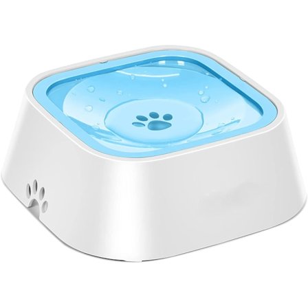 Hundskål Hund Vatten Skål Spillfri Husdjur Vatten Skål Långsam Vatten Matare Hund Skål Halkskydd Husdjur Vatten Dispenser Matare Skål för Hundar och 
