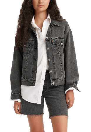 Levis Acc 90's Trucker Jacket Jackor Dam Blå S