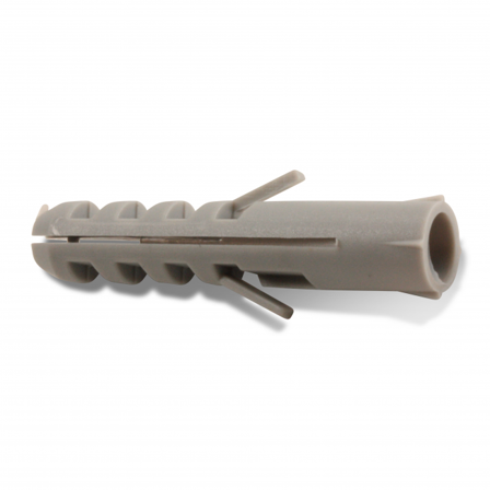 Heco 654080040004H Nailontulppa ilman kaulusta 8 x 40 mm, 100-pakkaus, Kiinnitys