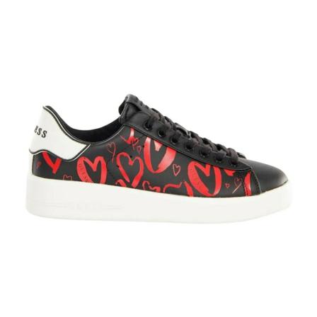 Guess Sneakers , Zwart , Dames , Maat: 39 EU