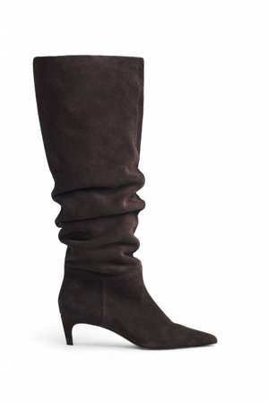Premium Selection Bottes hautes en cuir - Bottes & Bottines - Marron - EU 40