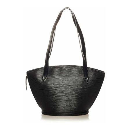Louis Vuitton Vintage, Pre-owned Bag Zwart, Dames, Maat:ONE Size,leather