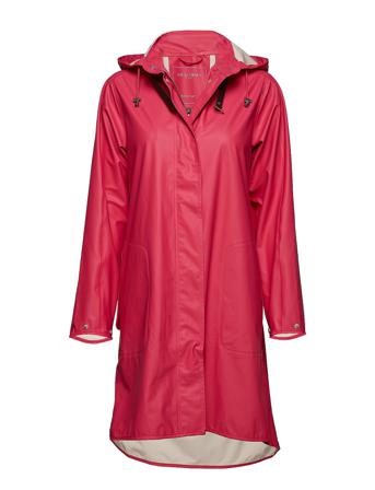 Raincoat Outerwear Rainwear Rain Coats Rød Ilse Jacobsen