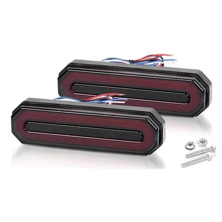 5 tuuman LED-kuorma-auton perävaunun jarruvalo vilkkuva DRL-sekventiaalinen suuntavilkku takavalo f