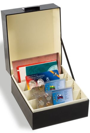 Arkivboks LOGIK - Til samleobjekter op til str. 220 x 168 mm (A5)