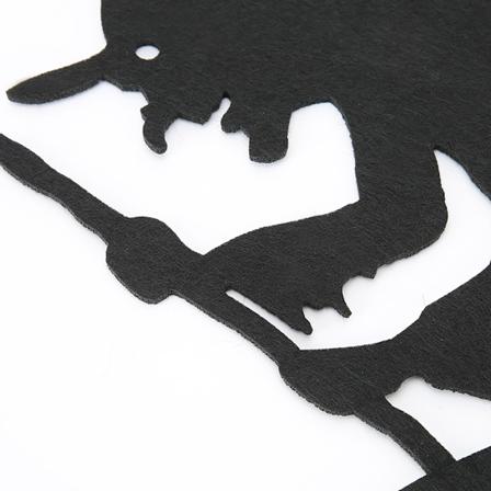 5 kpl Halloween-koristeita Noita-kuvio Moderni Yksinkertainen Talon Juhlan Ovi Sein koristeet