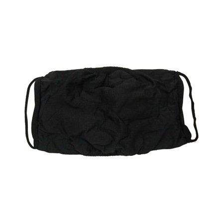 Mascherina Protettiva Lavabile Adulti Nera 3 Pezzi