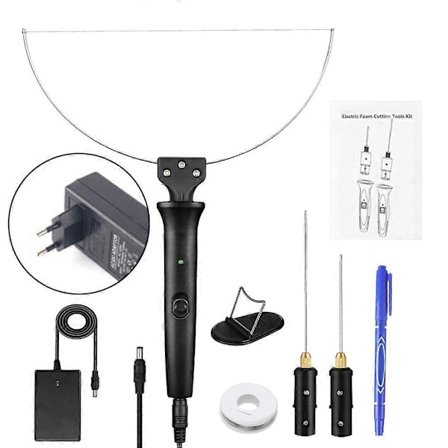 Skumskärare 18W Styrofoam Skärare Elektriskt Skumskärverktyg Med LED-Display (FMY)