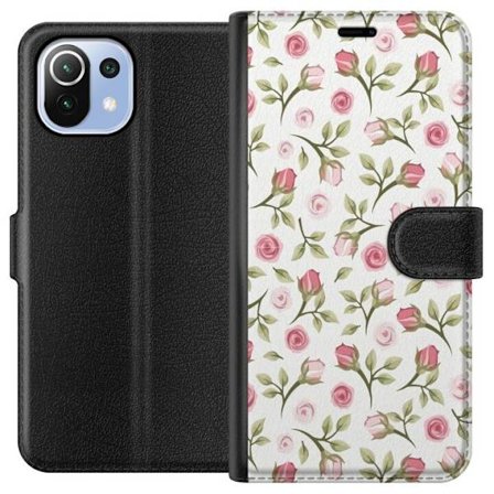 Plånboksfodral till Xiaomi Mi 11 Lite med Blommigt