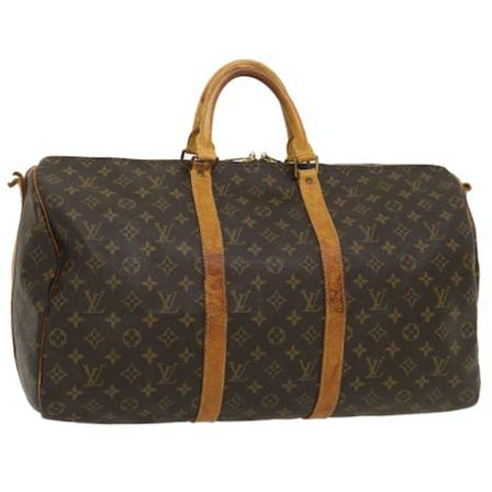 Louis Vuitton Vintage, Pre-owned Keepall Bag Bruin, Dames, Maat:ONE Size