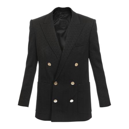 Balmain - Jackor & Rockar - Svart - Herr - Storlek: M, Herr, Storlek: M