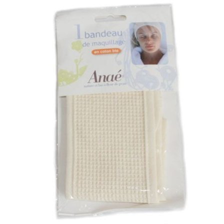 Pannband för smink i ekologisk bomull