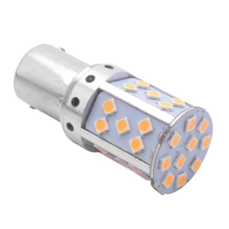 1156 BA15S P21W LED-lampa 3030 35SMD Canbus LED-lampa för bilblinkers Amber Belysning 12V 24V