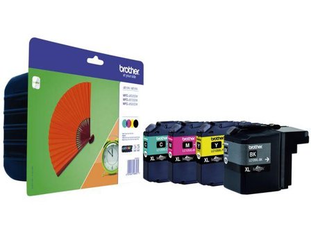 Brother LC129XL Value Pack - 4-pack - svart, gul, cyan, magenta - original - blister med sikkerhet - blekkpatron - for Brother MFC-J6520DW,