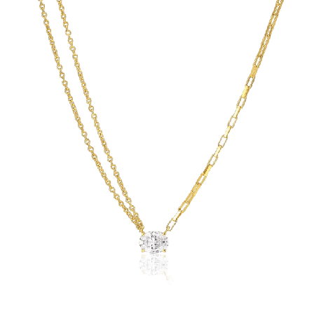 Sif Jakobs Jewellery Halsband Ellisse Uno Dam Guld ONESIZE