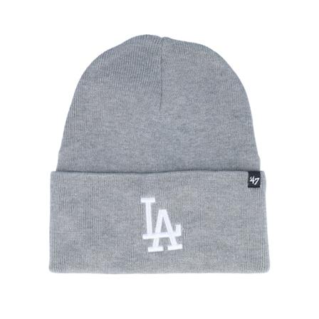 47 Brand - MLB Grau cuff Mütze - Los Angeles Dodgers MLB Refresh 47 Knit Heather Grey Cuff @ Hatstore