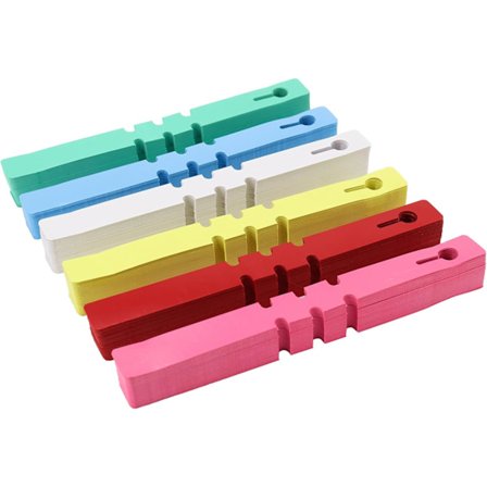 Træetiketter Planteetiketter 6 Farver Haveetiketter Genanvendelige Vandtætte Skilte Planteetiketter Hængende Etiketter Planteskoleetiketter