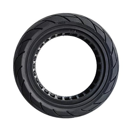 10X2.50-6.5 Hullet Solid Dekk MAX G30 Elektrisk Sparkesykkel 60/70-6.5 Honeycomb Solid Dekk Svart 1100G