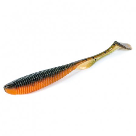 Molix RA Shad 3,5'', 9cm (6-pack) - UV Orange Pumpkin