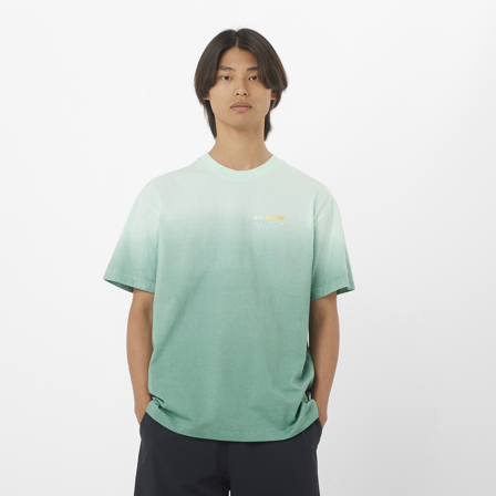 Salomon - Onderlagen bovenkleding Kleding Shortney Ss Tee U - BAY / Dynasty Green