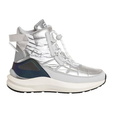 Emporio Armani Ea7, women snow boots winter ski Grijs, Dames, Maat:40 EU,rubber,print