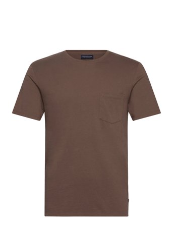Lexington Clothing Midweight Organic Cotton Tee - Brown - XL