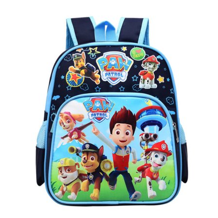 Marvel PAW Patrol Ryggsekk Skolesekk for Barn, Mørkeblå