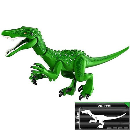 36 Style Big Jurassic Dinosaur World Spinosaurus Ankylosaurus Dino Building Block Moc Model Diy Bricks Educational Toys Gift