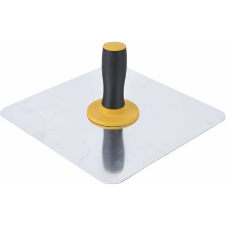 300x300mm Hållbar Aluminium Falcon, Hög Hårdhet Ergonomisk Aluminium Gips, För Gipsskivans Murverk Handspackel Gipsspackel Verktyg