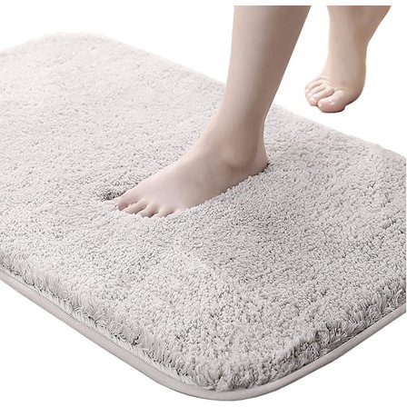 40 Cm 60 Cm Badeværelsesmåtte Anti-Skridsikker Kan Vaskes Med Plys Badekar Måtte