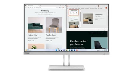 Lenovo 27"" L27e-40 1920x1080 VA 4ms 100Hz demo