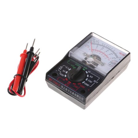DC/AC 1000V Voltmeter 250mA Amperemeter 1K Resistance Meter Analog