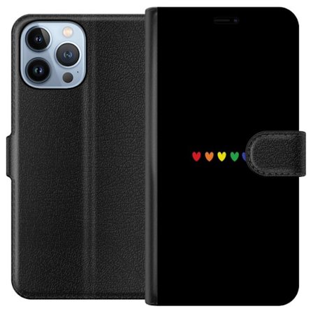 Yhteensopiva Lompakkokotelo Apple Apple iPhone 13 Pro Max Ylpeä Sydämet