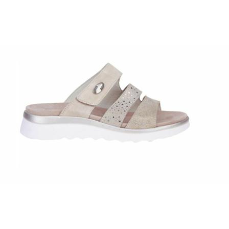Rohde, Slippers Beige, Dames, Maat:39 EU