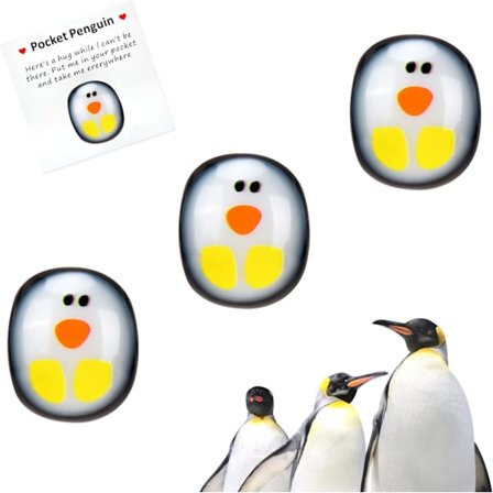 st A Little Pocket Penguin Hug, Söta Pingvin Gåvor Minnessak Prydnad Pocket Hug Djurdekoration, Speciella Uppmuntrande Gåvor