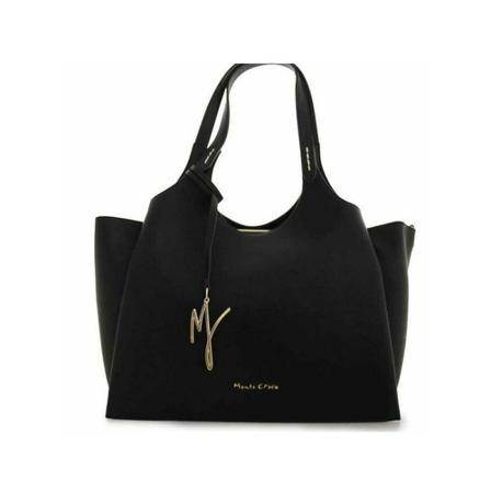 Manila Grace, Blossom tote bag Czarny, Kobieta, Rozmiar: ONE Size