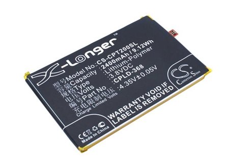 Akku älypuhelin, Matkapuhelin Coolpad Modena, T2-00, T2-C01 jne. varten.