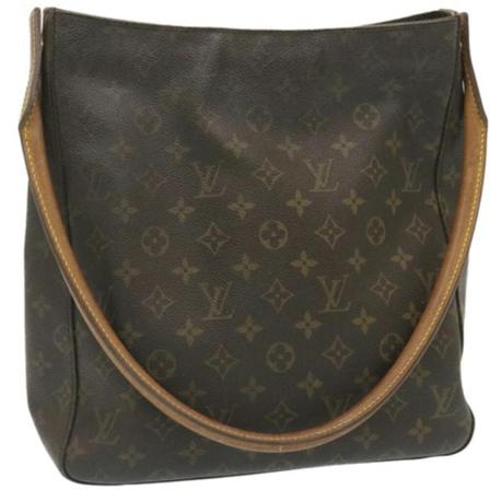 Louis Vuitton Vintage, Pre-owned Bag Bruin, Dames, Maat:ONE Size