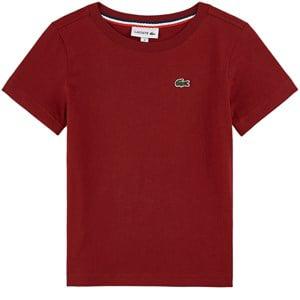 Kids - Lacoste Branded T-Shirt Turkey Red 14 Years - Tops - 14 years - Red