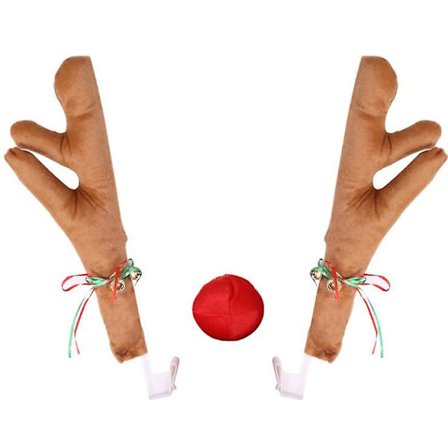 Bil Jul Renhorn Dekorationer, Biltillbehör Dekorationskit Bäst