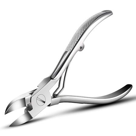 Tånagelklippare til indgroede eller tykke tånegle, negleklipper i rustfrit stål, avanceret tånagelklippare med anti-slip håndtag