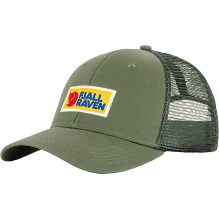 Fjällräven Women's Vardag Långtradarkeps in Green | Size: Small/Medium, G-1000/Polyester