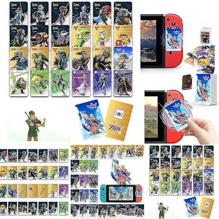25/28 kpl Mini The Legend Of Zelda Breath Of The Wild Nintendo Switch Amiibo NFC -kortit