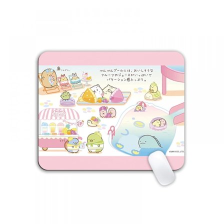 Liukumaton Hiiren Alusta Pelihiiren Alusta Sarjakuva Hiiren Alusta Kumi Hiiren Alusta Toimisto Hiiren Alusta 210*260*2mm Vaaleanpunainen
