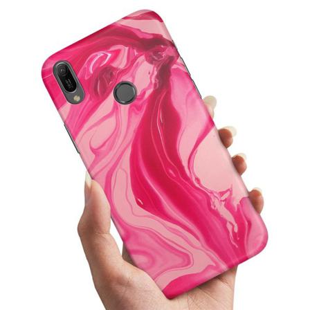Samsung Galaxy A20e - Cover/Mobilcover Marmor Multicolor