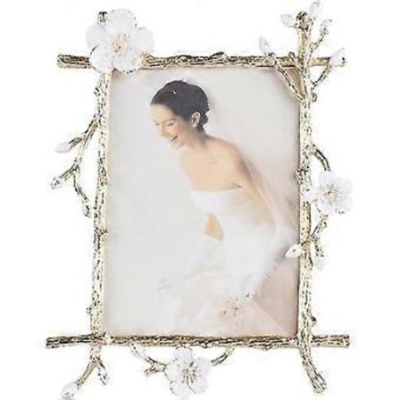 Kreativ Lyxig Foto Ram, 7-tums Retro Guld Foto Ram, Modern Hemmakontor, Sovrum, För Galleri Vägghängning Eller Bordsplacering